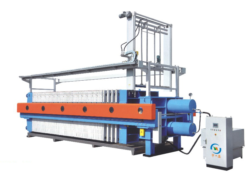 自動(dòng)拉板可沖洗濾布?jí)簽V機(jī)